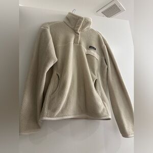Patagonia Cream Fleece Jacket